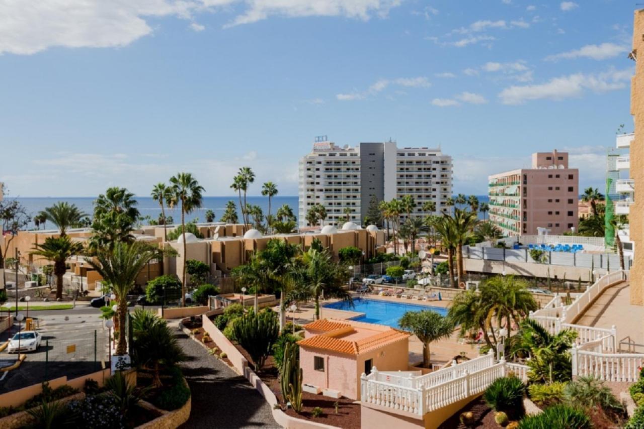 319 Modern Accommodation,Sea View, Wi Fi And Pool Playa de las Americas  Exteriör bild