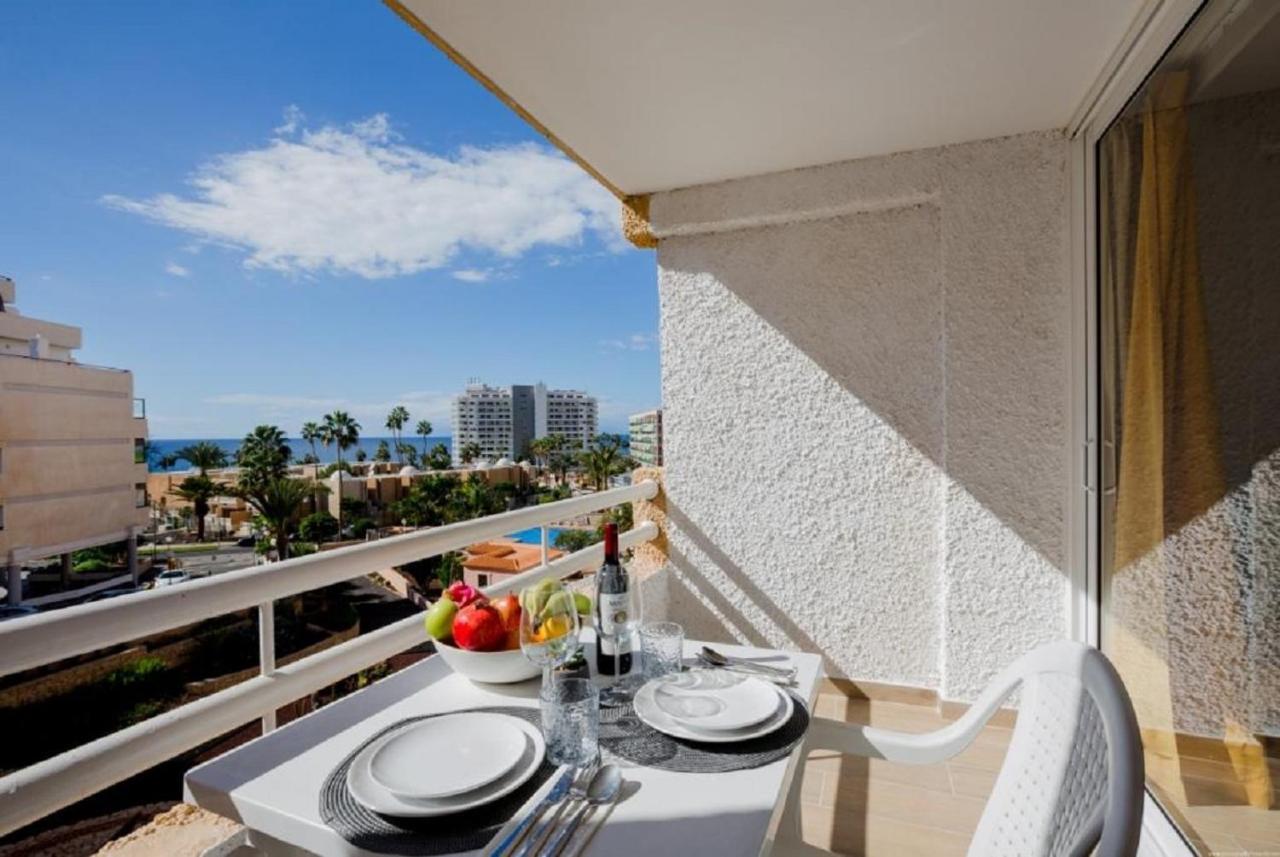 319 Modern Accommodation,Sea View, Wi Fi And Pool Playa de las Americas  Exteriör bild