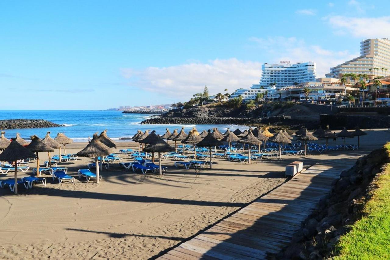 319 Modern Accommodation,Sea View, Wi Fi And Pool Playa de las Americas  Exteriör bild